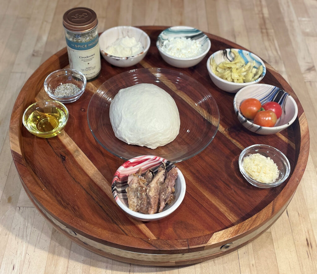 Sardine Pizza Ingredients