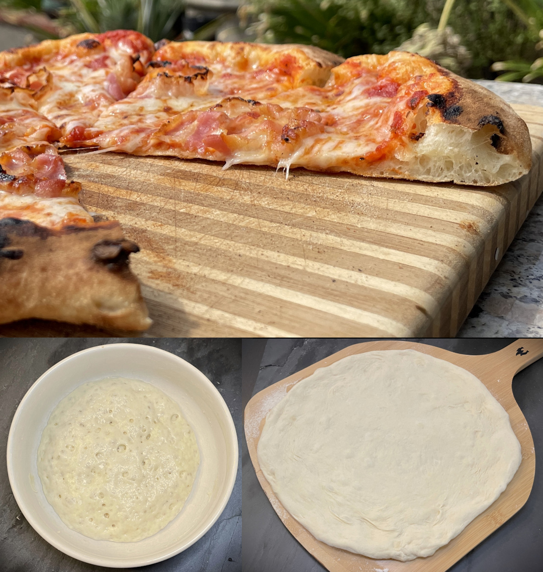 Biga Pizza Dough Satisfying Slice