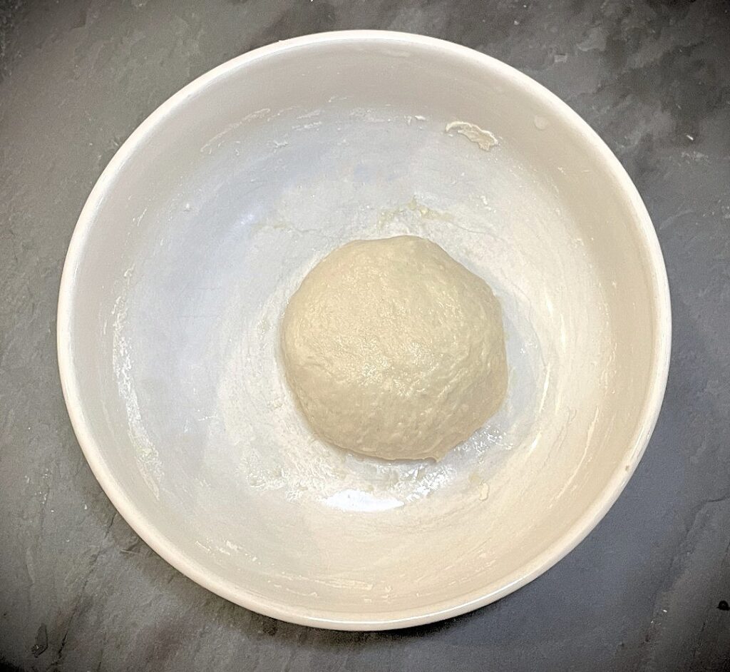 Biga before fermentation