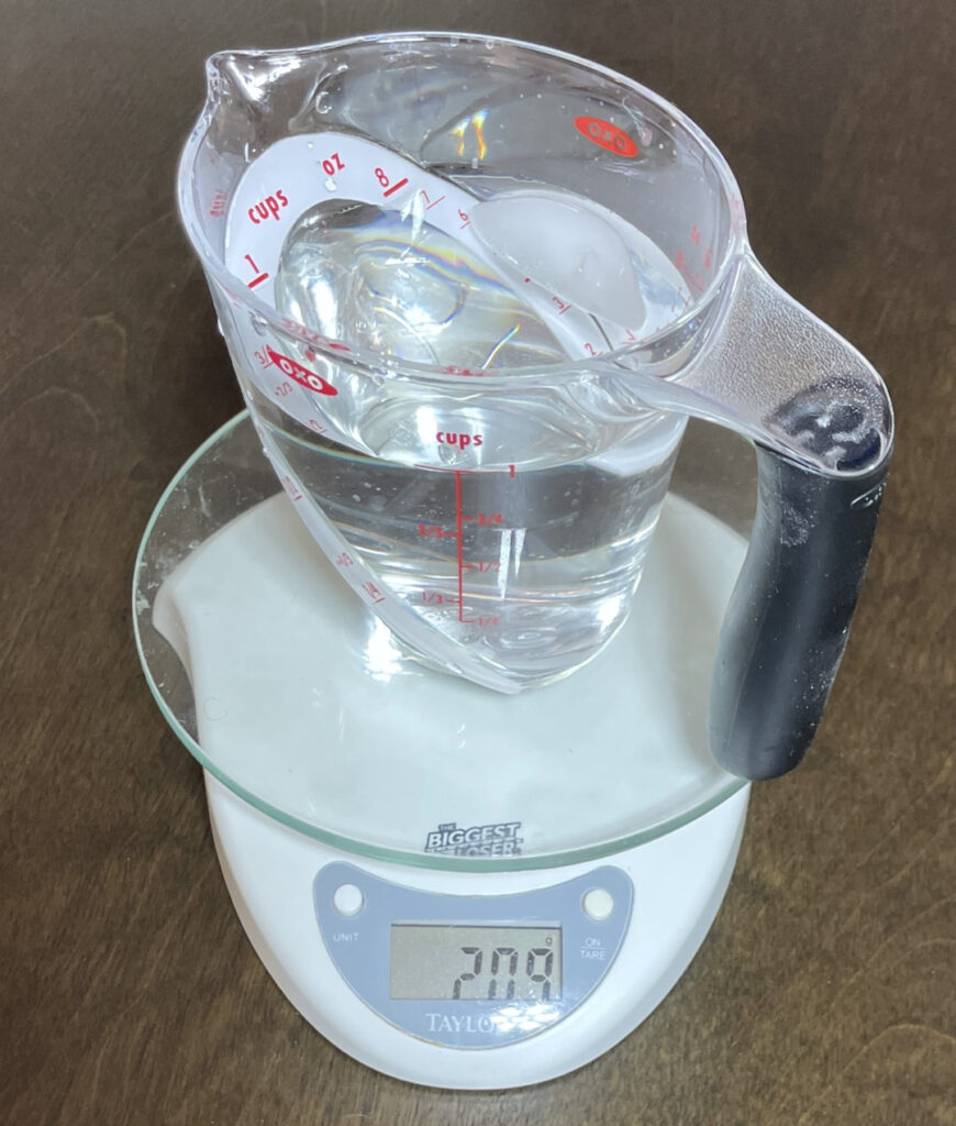 Ice water