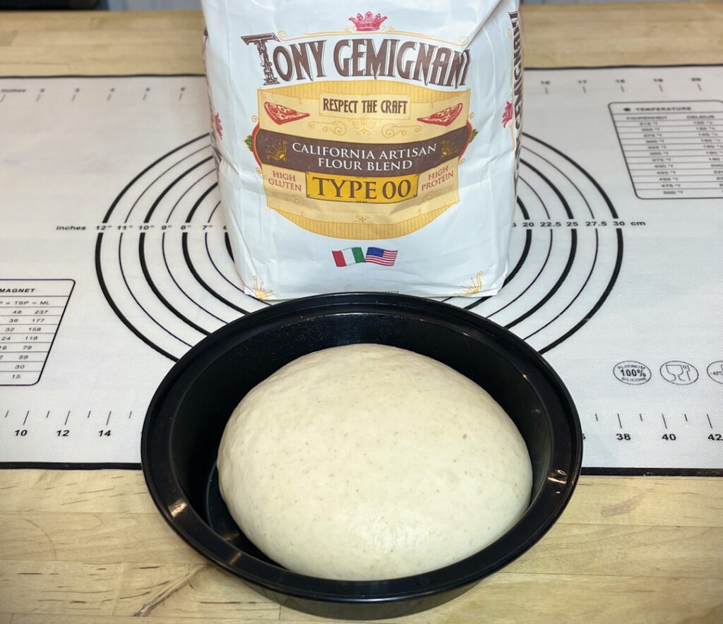 Varying the proofing time will change how fermented the dough is.