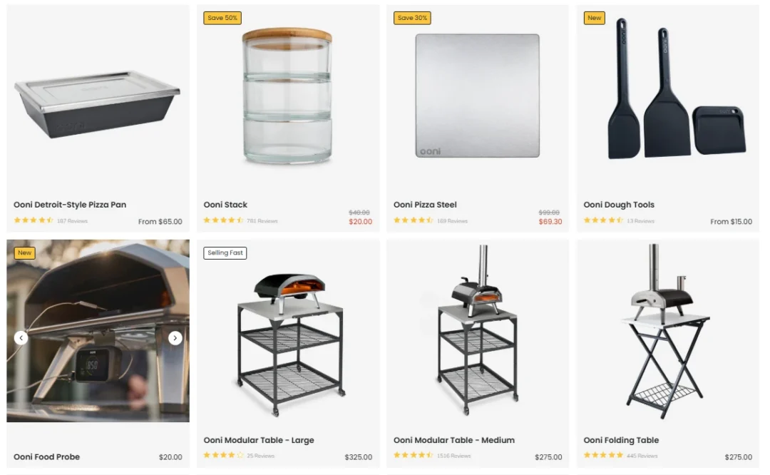 Ooni Accessories Boxes 2025