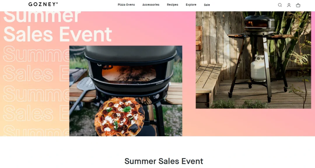Gozney Summer Sales Event