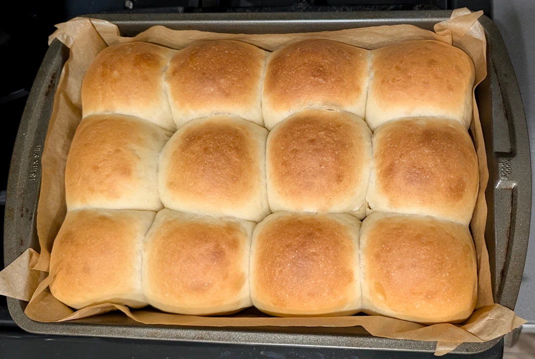 These are a little under done, so back in the oven they go.